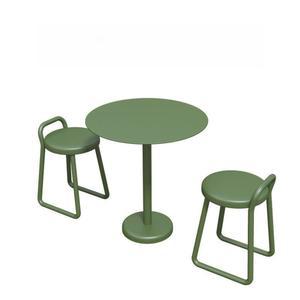 야외 6인용야외테이블 생강색 방수 바베큐 테이블 벤치 조립식 실외 평상 스툴 펜션 베란다