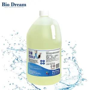 바이오드림 오물 크리너 4L클리너 배수구청소 세제 세정제 세척제 배관
