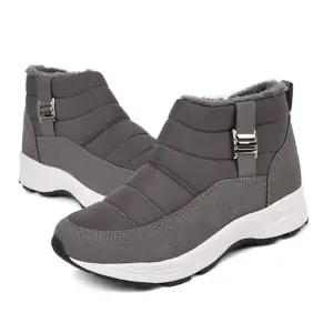 생활방수 패딩부츠 여성용 겨울부츠 퍼안감 방한화 여성롱부츠힐