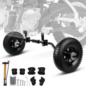 USTPO 먼지 구덩이 자전거 훈련 바퀴 조정 가능한 범용 CRF50 TTR 50 110 90 PW50 MX350 MX125 MX400 XR500