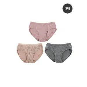 정품발송 TRY 트라이 여성 미디 삼각 팬티 3매입 33호 348023