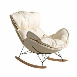 흔들의자 쇼파 원룸 방수 1인용 엔틱 오렌지 소파 책읽기좋은 안락 인테리어 가구