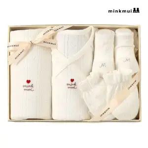 [롯데백화점]밍크뮤 IV 쁘띠모달출산(4종)선물세트 36170-000-02.00806.0506.A1104 출산백일돌선물