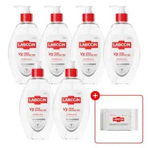 애경 랩신 손소독제 새니타이저 겔 500ml 6개 + 손소독티슈 20매