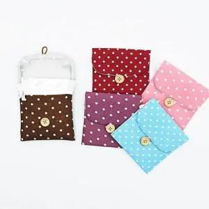 도트 동전지갑 미니파우치 생리대파우치 파우치 WEDC137