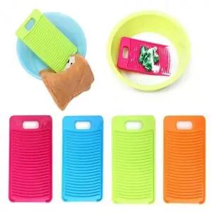 (색상 색상랜덤)속옷 양말 천기저귀 빨래 가볍고 작은 미니 빨래판