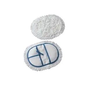 교체용 극세사 타원형 방걸레-대(약30x23cm) 밀대 리필 밀대청소기 마포걸레