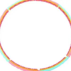 L74 헬스원 훌라후프2.1KG 에어쿠션 지압훌라후프 후