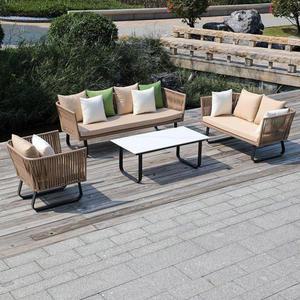 야외등나무 북유럽 비치 넝쿨소파 흔들의 레이지 소파 거실 심플 일식을 방수 3인