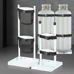 통거치대 LPG통보관대 보관 산소통보관함