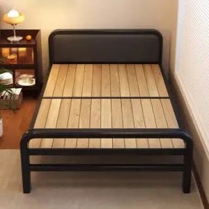 접이식 침대 프레임 원목 매트리스 받침대 원룸 침대판 평상형 확장