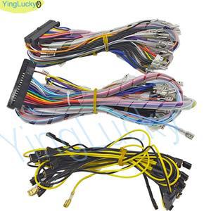 판도라 게임 박스 와이어 하네스 LED 조명 케이블 수면 어댑터 40핀 커넥터 아케이드 콘솔 제품군 버전