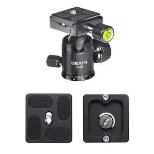 삼각대 헤드 합금 미니 플레이트 DSLR 카메라 PU40 40mm 도브테일 삼각대 퀵