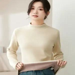 후리스 여자 이너티셔츠 반목티 기모목티 겨울 3컬러