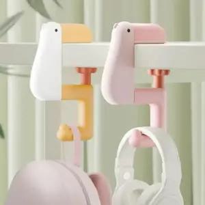 ( )책상 걸이 후크 가방 헤드셋 다용도 데스크 정리 소품