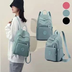 좋은 백팩 작은 수납력 패브릭 여자 외출 방수 가방