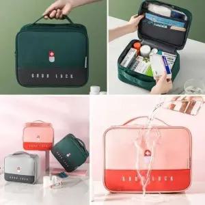 휴대용 방수 구급약 파우치 비상약통 구급함 구급상자_24074219