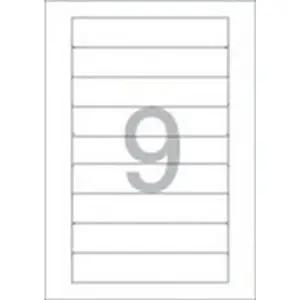 화일인덱스용 라벨(LS-3624 100매 9칸 폼텍) (KYR-W0323DE)