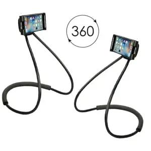 목걸이형 자바라 스마트폰 핸드폰 휴대폰 거치대 침대거치대