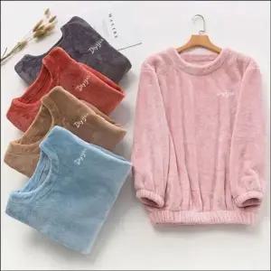 긴팔잠옷 여자잠옷 겨울수면웨어 홈웨어 파자마세트