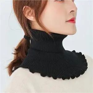 공갈 목토시 페이크폴라 넥워머 레이어드 목폴라 겨울