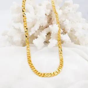 24k 순금 격샌딩 면체인 목걸이 26.25g 7돈 금목걸이 선물 기념