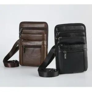 남성 미니 핸드백 데일리 가죽 핸드폰 수납 크로스백 WFFMTBD