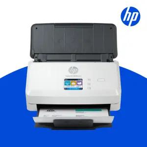 HP 스캔젯 프로 N4000 snw1 시트 급지 고속 양면 문서 스캐너 OCR 유무선네트워크지원