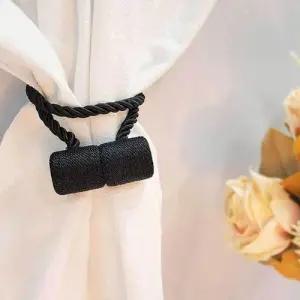 커튼 자석 타이 타이백 홀더 컬러 원통형 타이백 WECA833