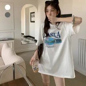 여성 레터링 오버핏 티셔츠