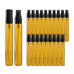 향수용기 블랙 브라운 스프레이 공병 10ml 20개 알루 WEE6897