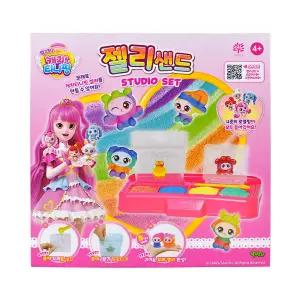 캐치티니핑 젤리샌드 스튜디오세트 표정스티커 6종 로열핑 4종포함 DIY 만들기 모래놀이 장난감