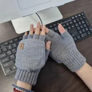 손가락 니트 털장갑 겨울 울 알파카 방한 장갑