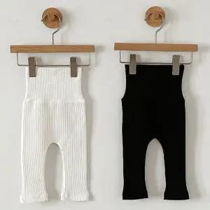 베베 골지 배앓이레깅스 2P 국내산 유아바지 데일리