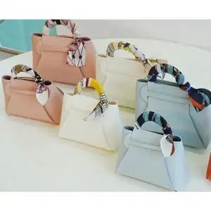 가죽 구디백 DIY 가방 답례품 포장 박스 4color 간식 단체 선물 유치원 어린이집 구디가방