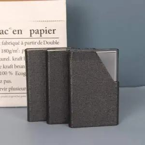 그레이 카드슬롯 학생카드지갑 교통카드케이스 명함지