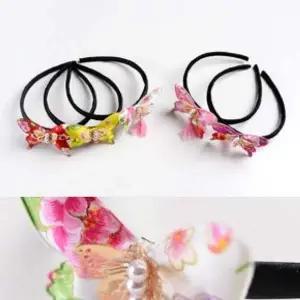 예뻐요 한복머리띠 목련나비머리띠 패션잡화 아기자기