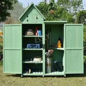 해외야외 소형 외부 농기구 주택 간이 창고 보관함