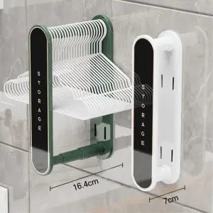 2배 늘어나는 공간활용 무타공 옷걸이 거치대 초간편옷걸이 매장옷걸이 키즈옷걸이