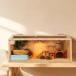 병아리 사육장 메추리 하우스 목재 나무