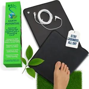 범용 접지 매트 지구의 에너지를 활용하여 순환과 수면을 개선하세요. 키보드 마우스 게이밍 책상 발 침대