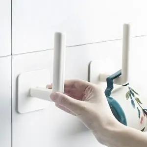 ( )다용도 휴지 가방 걸이 칫솔 컵 후크 흡착
