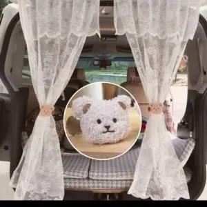 커튼고정 차박커튼 쁘띠 타이백 곰 커텐집게 WF0D385