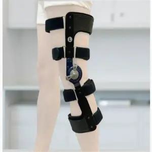 pcl 보조기 슬관절 무릎 보호대 각도 조절 지지대 슬개건