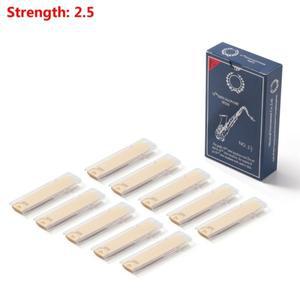 바로곱 10 Pcs 2.0 2.5 테너 색소폰 리드 목 관악기 부품 액세서리