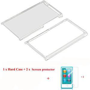 Apple iPod Nano 7 7TH 8 8TH 세대용 투명 하드 전면  후면 플라스틱 커버 케이스(필름 포함)