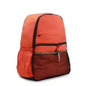 나일론 접이식 가벼운 가방 백팩 배낭 가방 오렌지 할머니백팩