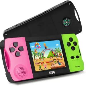 JJFUN 휴대용 레트로 게임 콘솔 138개의 클래식 및 3.2인치 IPS 화면 가정용 충전식 장난감 /자동차