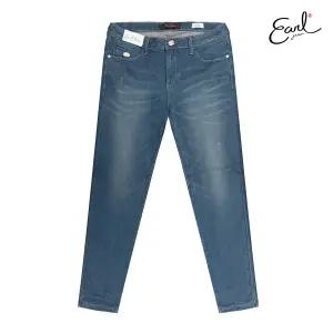 [얼진]여성 슬림 스트레이트 데님팬츠 EGW-321ID