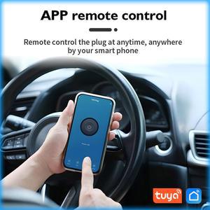 스마트 플러그 얇은 AUBESS 구글 20A 어시스턴트용 홈 와이파이 알렉사 16A 소켓 EU 지그비 전원 포함 모니터 앨리스 얀덱스 멀티탭 콘센트 투야 라이프